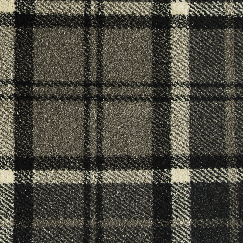 Midas Tartan Black Beige