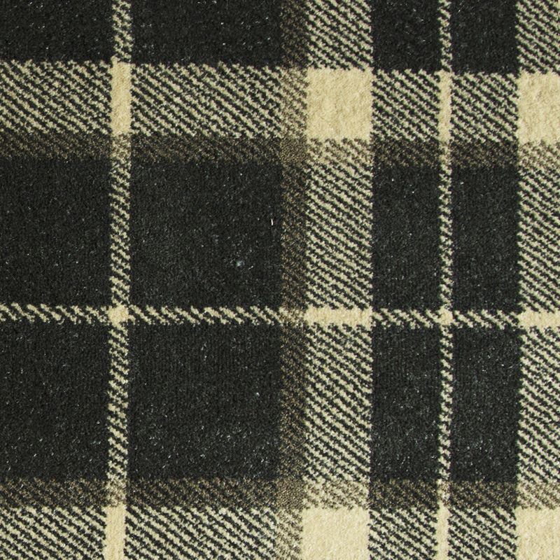 Midas Tartan Grey Cream