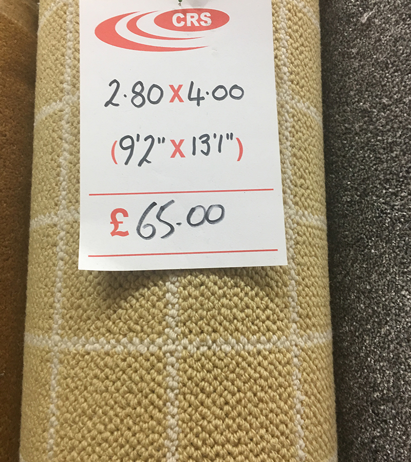 Clearance Carpet Roll Supplies